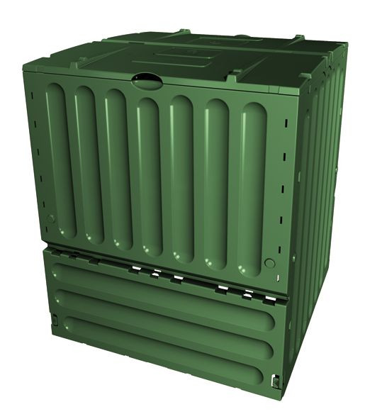 Composteur Eco King vert 400 L