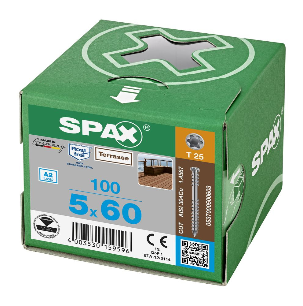 spax-100-vis-torx-autoforeuse-5x60-spax-deck-inox-a2-terrasse-boi