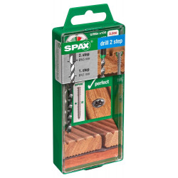 Foret Etagé 2 niveaux de perçage 4,1 / 6,5 mm de marque SPAX, référence: B5598300
