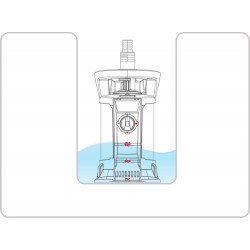 Pompe d'évacuation eaux claires Aquasensor GE-SP 4390 N-A LL ECO RECONDITIONNE - EINHELL