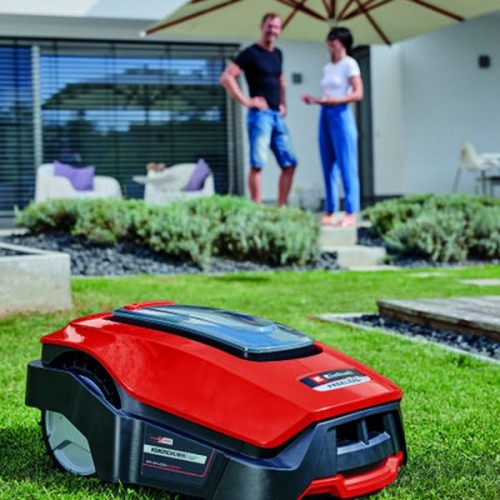 Robot tondeuse FREELEXO+ - Coupe : 20 à 60 mm - à partir de 500 m² - bluetooth - sans batterie - EINHELL 