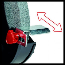 Touret d’affûtage à eau ou à sec – TC-WD 200/150 – 250 W – meule sèche 150 mm – meule à eau 200 mm - EINHELL 