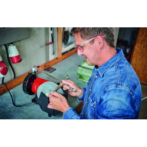 Touret d’affûtage à eau ou à sec – TC-WD 200/150 – 250 W – meule sèche 150 mm – meule à eau 200 mm - EINHELL 