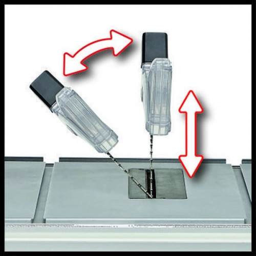 Table de sciage TC-TS 2225 U - Hauteur de travail 87 cm - Rallonges latérales coulissantes - EINHELL 
