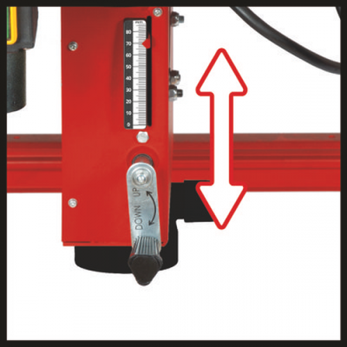 Table de sciage TE-TS 315 U - Hauteur de travail 87 cm - Extension de table rabattable - EINHELL 