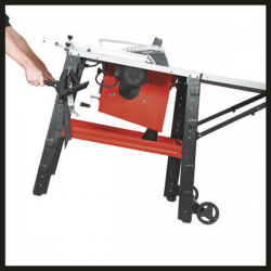 Table de sciage TE-TS 315 U - Hauteur de travail 87 cm - Extension de table rabattable - EINHELL 