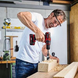 Kit d'outils TC-TK 18 Li Kit - Perceuse-visseuse et meuleuse d'angle sans fil - Batterie 1,5 Ah et 3,0 Ah - EINHELL