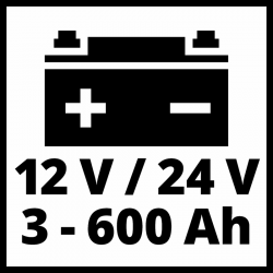 Chargeur de batterie CE-BC 30 M - 12 V/ 24V - EINHELL 