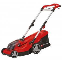 Tondeuse à gazon sans fil GE-CM 36/37 Li + 2 batteries 3,0 Ah - Largeur de coupe 37 cm - Surface : 400m² - 45L - EINHELL