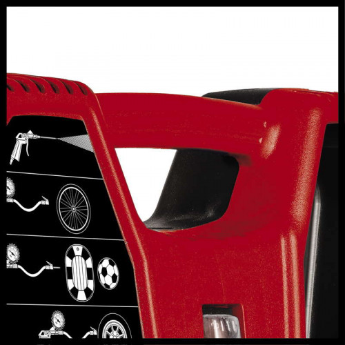 Compresseur portable TC-AC 180/8 OF - Puissance d'aspiration 180 l/min - Pression max. 8 bar - 1100W - EINHELL
