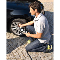 Compresseur portable TC-AC 180/8 OF - Puissance d'aspiration 180 l/min - Pression max. 8 bar - 1100W - EINHELL
