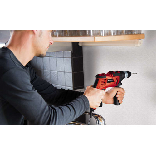 Perceuse à percussion - TC-ID 550 - 550 W - 0-2 800 tr/min - 44 800 cps/min - mandrin 13 mm - EINHELL 