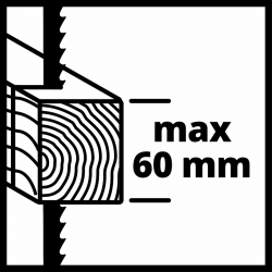 Scie sauteuse TC-JS 60/1 - 1000 - 3000 coups/min - 400W - EINHELL 