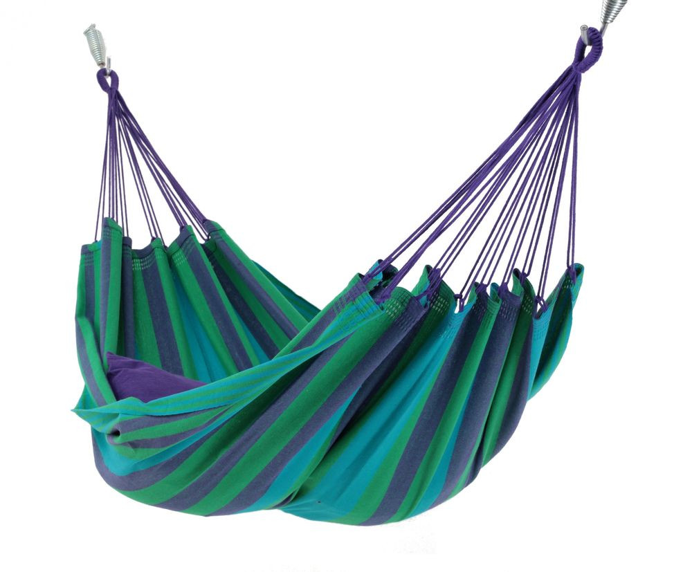 Hamac simple Hortentia 240x140 cm 100% coton Pour 1 personne - vue 2