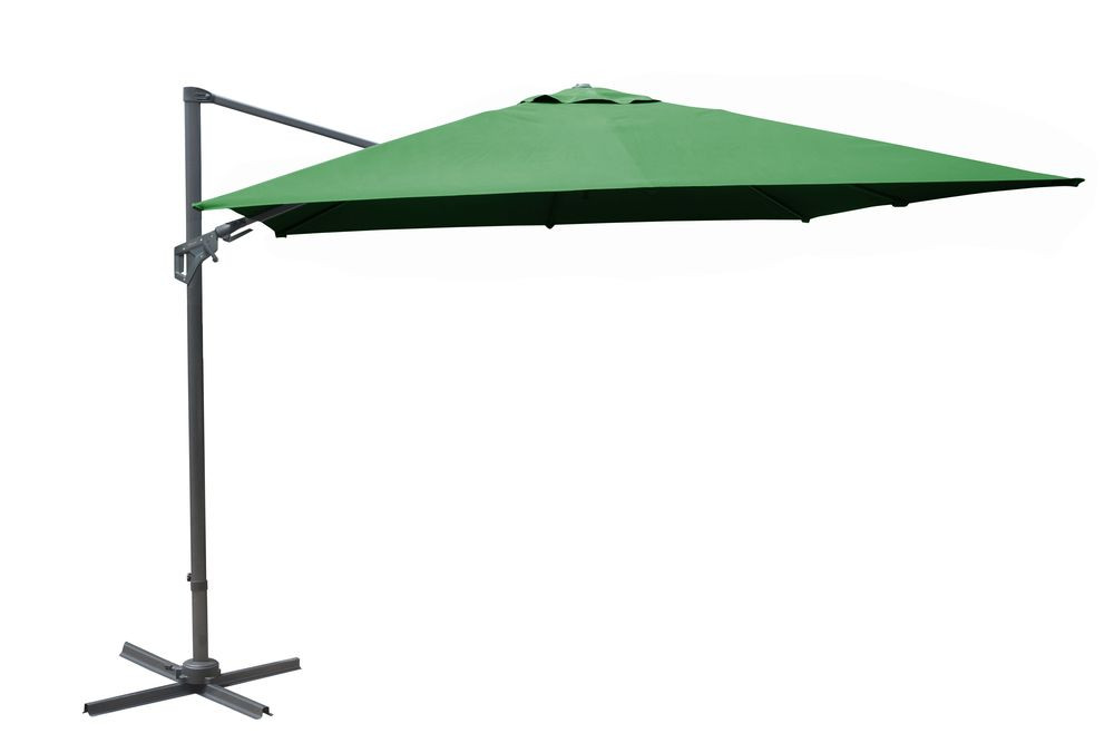 Parasol Deporte 3X3/8 Nh20 Inclinable Manivelle - Vert