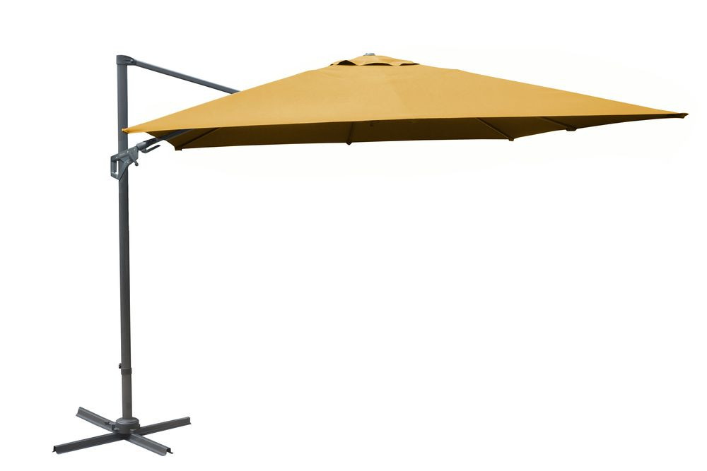Parasol Deporte 3X3/8 Nh20 Inclinable Manivelle - Curry