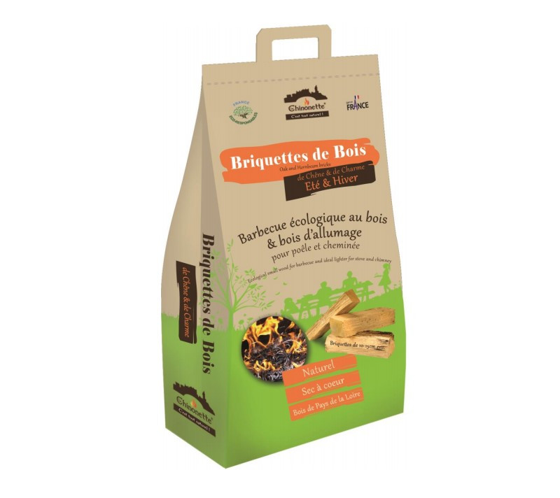 Sac de Briquettes de Bois - 4 kg