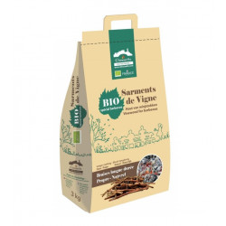 Sac de Sarments de Vigne BIO - 3 kg de marque La Chinonette, référence: J5652600