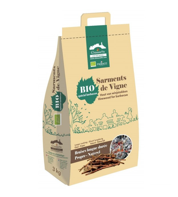 Sac de Sarments de Vigne BIO - 3 kg