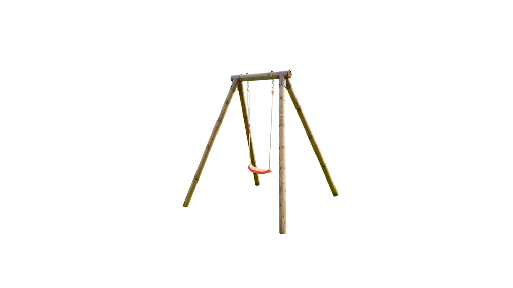 Petit portique HANNA en bois 1 agrès balançoire - H. 190cm