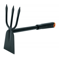 Serfouette Ergonomic - Tête acier - casser les mottes de terre, cultiver et désherber de marque FISKARS, référence: J5660800