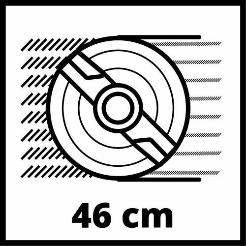 Tondeuse thermique GC-PM 46/4 S HW-E "buggy" - surfaces jusqu’à 1 400 m² - Largeur de coupe 46 cm - EINHELL 