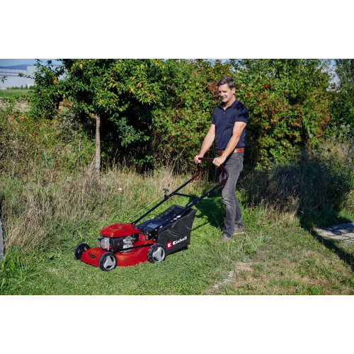 Tondeuse thermique GC-PM 46/4 S - surfaces jusqu’à 1 400 m² - Largeur de coupe 46 cm - EINHELL