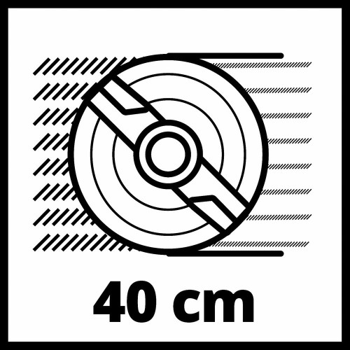 Tondeuse thermique GC-PM 40/1 - surfaces jusqu’à 800 m² - Largeur de coupe 40 cm - EINHELL 