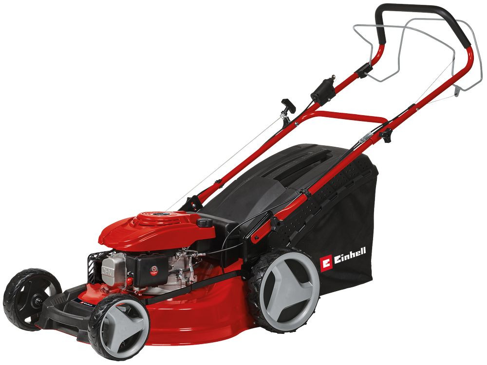 Einhell Tondeuse à gazon thermique GC PM 513 HW E Li 2 7 kW moteur 4 temps 1 cylindre fonction démarrage électrique - vue 3