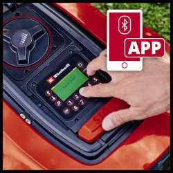 FREELEXO 800 LCD BT Solo - surfaces jusqu’à 800 m2 - Largeur de coupe 18 cm - EINHELL