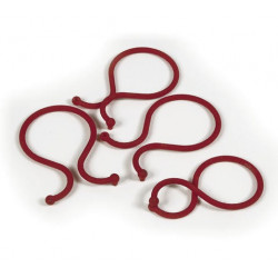 25 clips spécial tomates - Rouge - 6,2cm de marque NORTENE , référence: J5671000