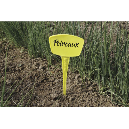 5 étiquettes à planter Label 25 - Jaune - 25cm - NORTENE 