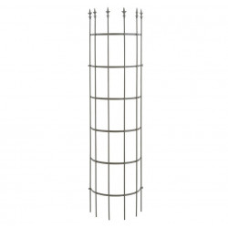 Treillis metal demi-colonne Royal Trellis - Rouille - 0,48 x 0,24 x H1,80m de marque NORTENE , référence: J5673000