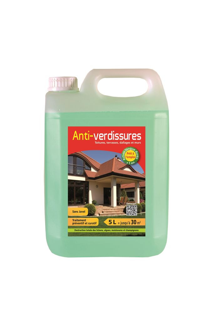 Anti-Verdissures Pae Toitures,Terrasses Et Murs