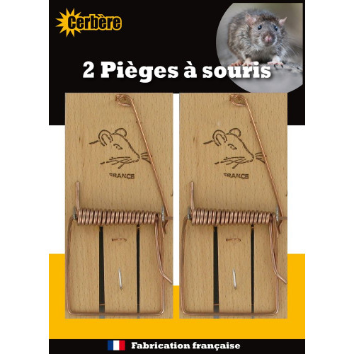 2 Pieges A Souris (Fabrication Francaise) - Engrais de Longueil