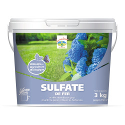 Sulfate De Fer - Uab - 3 KG de marque Engrais de Longueil, référence: J5684900