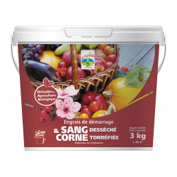 Sang Desseche Et Corne - 3 KG - Engrais de Longueil