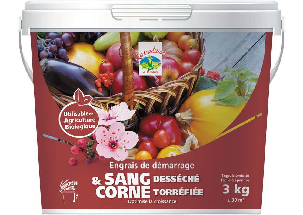 Sang Desseche Et Corne - 3 KG