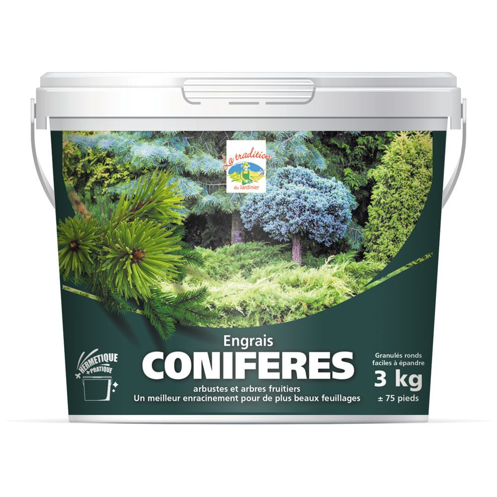 Engrais Coniferes Et Arbustes - 3 KG