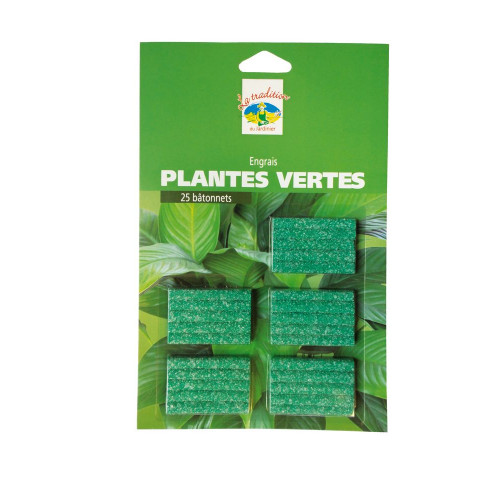 Engrais Batonnet Plantes Vertes - 1 KG - Engrais de Longueil