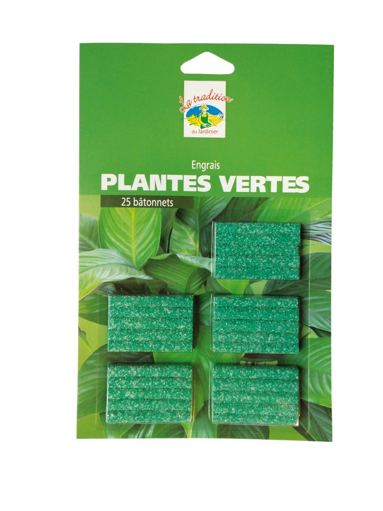 Engrais Batonnet Plantes Vertes - 1 KG