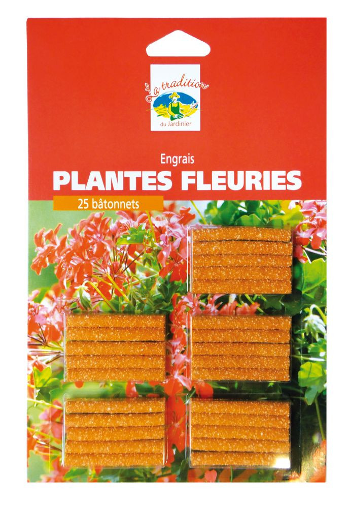 Engrais Batonnet Plantes Fleuries - 1 KG