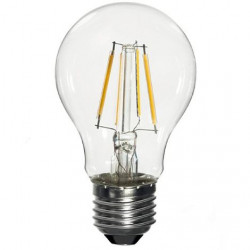 Ampoule LED-S19 Filament claire dimmable A60 - E27 - 6.5W - 360° - 2 700K - 806Lm de marque FOX LIGHT, référence: B5687600