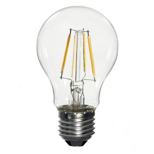 Ampoule LED-S19 Filament claire dimmable A60 - E27 - 6.5W - 360° - 2 700K - 806Lm - FOXLIGHT