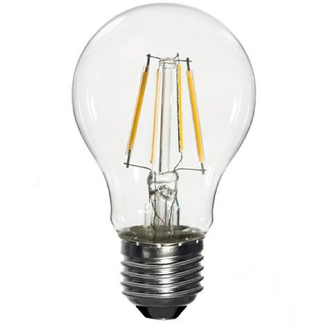 Ampoule LED-S19 Filament claire dimmable A60 - E27 - 6.5W - 360° - 2 700K - 806Lm