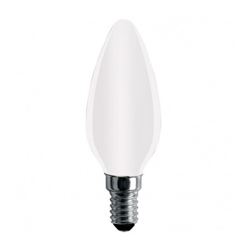 Ampoule LED-S11 Filament Flamme opaque C37 - E14 - 4W - 360° - 2 700K - 400Lm - FOXLIGHT