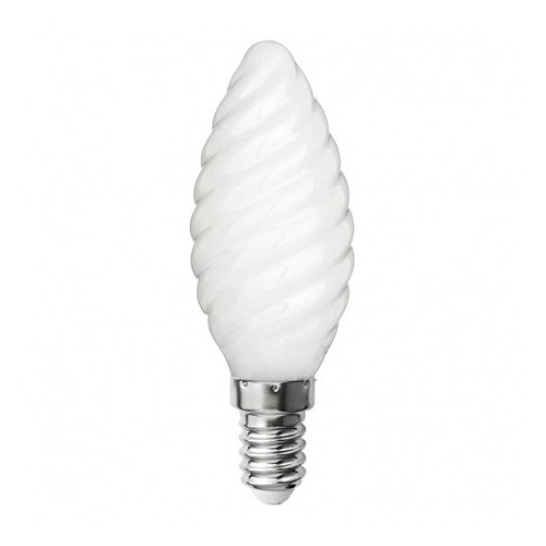 Fox Light Ampoule LED-S19 Filament Flamme opaque torsadée CA35 - E1