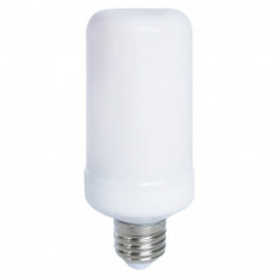 Ampoule Déco LED E27 5W Effet Flamme - 200Lm - 1 800K - 3 effets de marque FOXLIGHT, référence: B5689800
