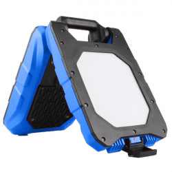 Double Projecteur Chantier PRO filaire 2x20W - coque renforcée PVC IK08 - 290° - FOXLIGHT