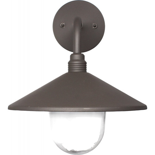 Applique d'extérieur, Bruc, Gris foncé, 830 lm, 3000k, LED, L12cm